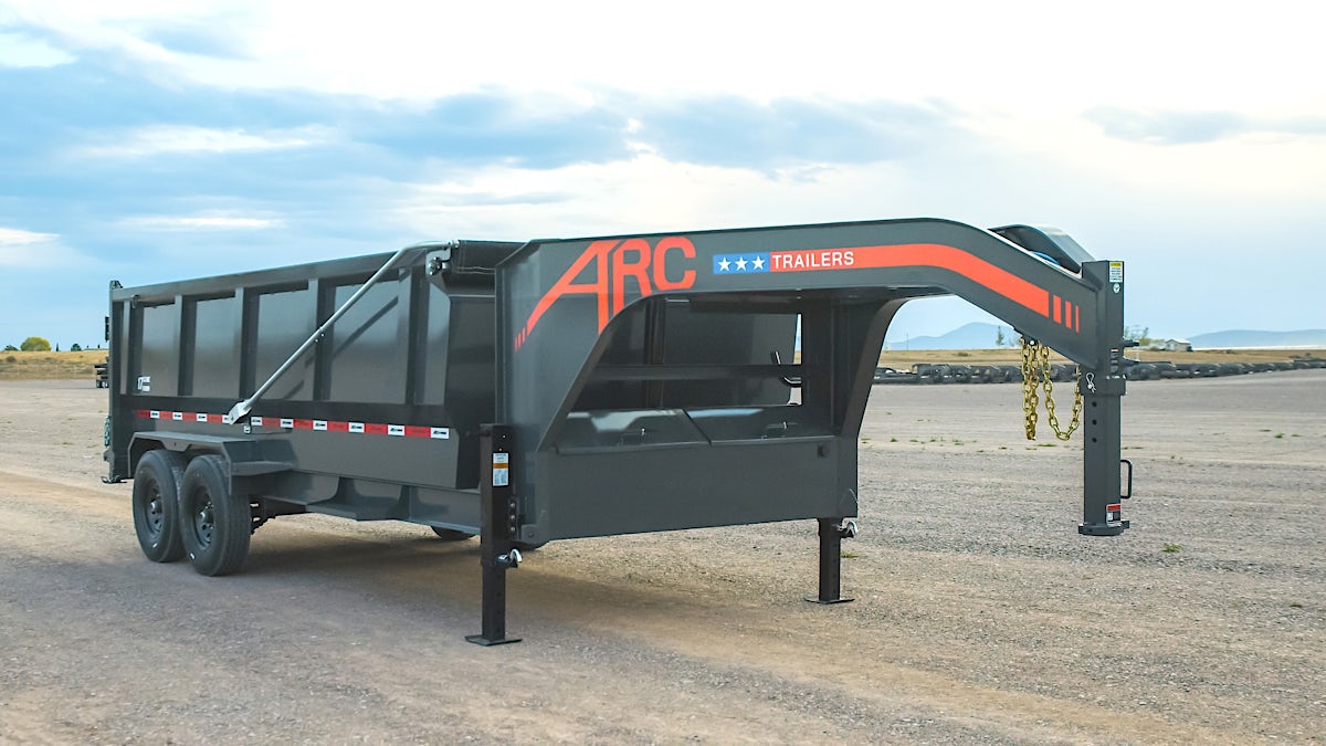 ARC Trailers 16'x83" Gooseneck Telescopic Dump Trailer w/ 4' Sides (GDT) - Image 1