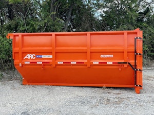 ARC Trailers 14' 20YD Steel Dumpster Bin w/ 6' Sides