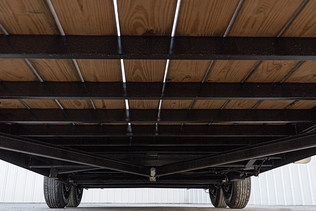 PJ Trailers 24'x82" Gooseneck 6" Channel Equipment Gravity Tilt Trailer (T6) - Image 14