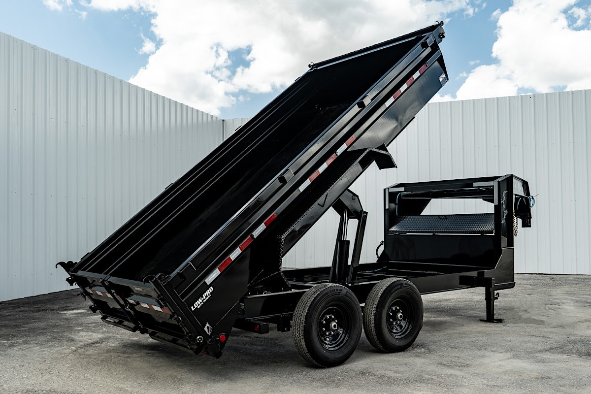 PJ Trailers 14'x83" GN Low Pro Dump Trailer w/ 2' Sides (DL) - Image 21