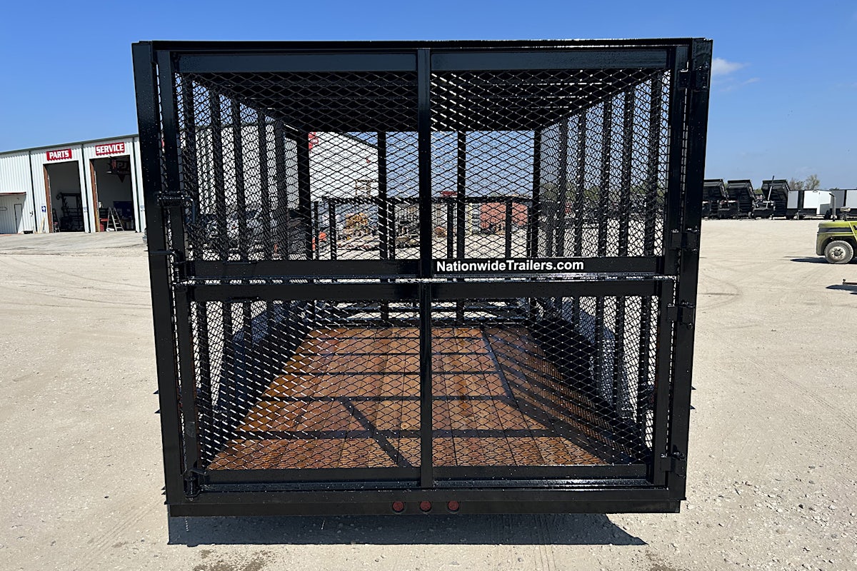 Texas Bragg 18'x83" Porta Potty Trash Trailer w/ Tandem Axle (ST) - Image 7