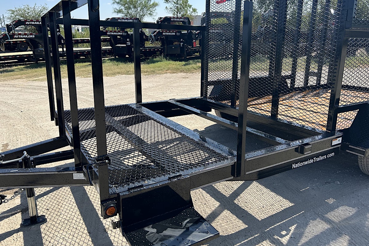 Texas Bragg 18'x83" Porta Potty Trash Trailer w/ Tandem Axle (ST) - Image 5