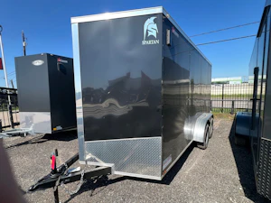 Spartan 7'x14' Enclosed Cargo Trailer w/ Rear Ramp Door (C2)
