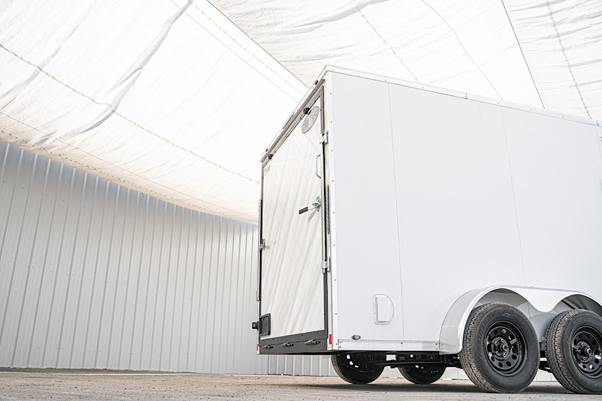 CellTech 7'x14' All-Steel Enclosed Cargo Trailer w/ Rear Ramp Door (C2) - Image 17