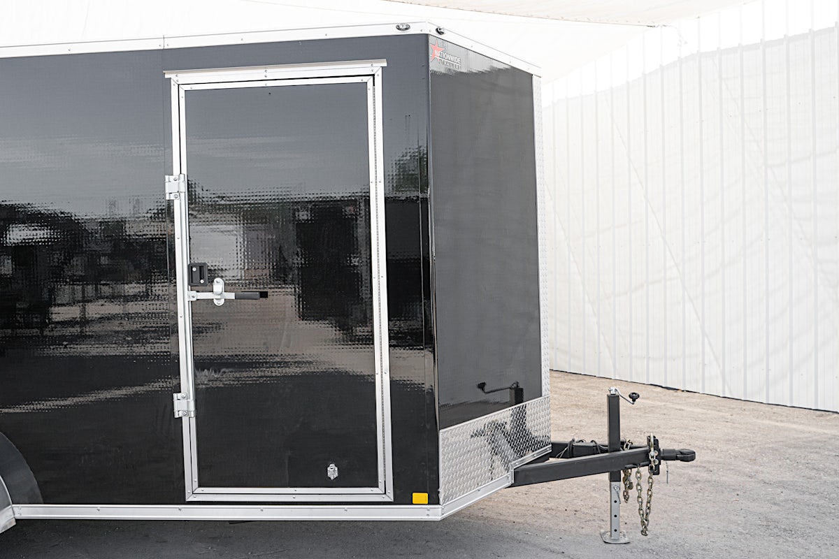 CellTech 7'x14' All-Steel Enclosed Cargo Trailer w/ Rear Ramp Door (C2) - Image 4