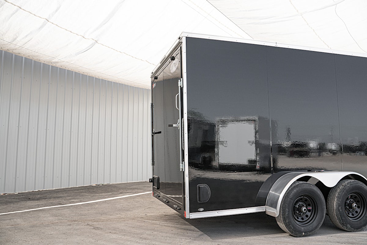 CellTech 7'x14' All-Steel Enclosed Cargo Trailer w/ Rear Ramp Door (C2) - Image 6