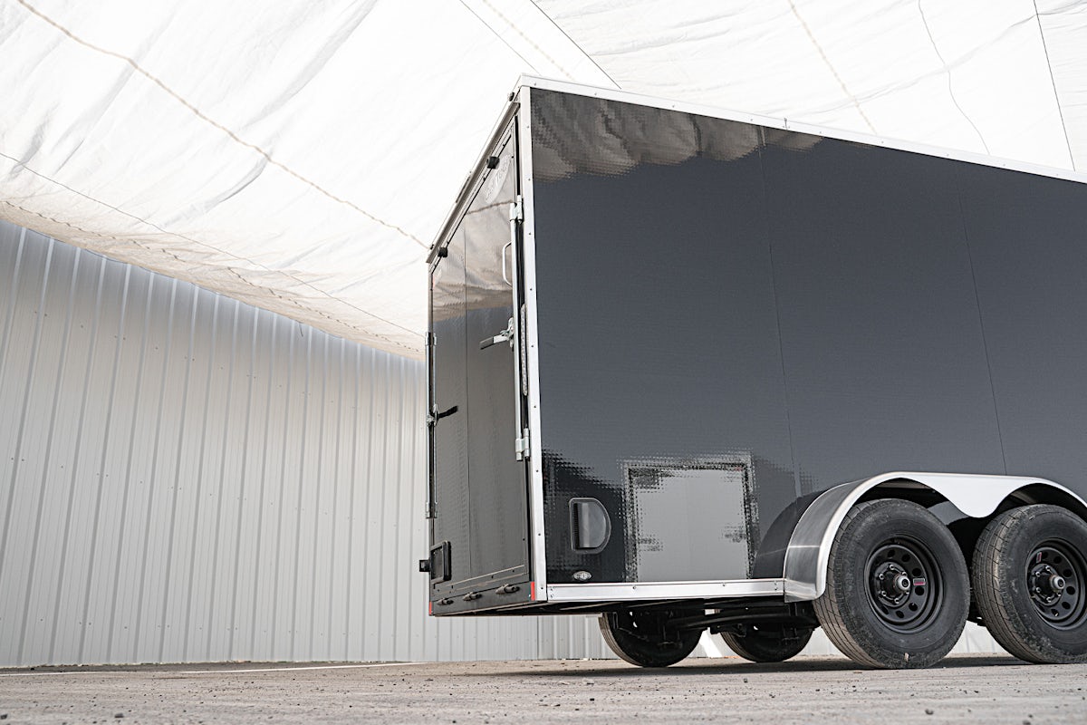 CellTech 7'x14' All-Steel Enclosed Cargo Trailer w/ Rear Ramp Door (C2) - Image 8