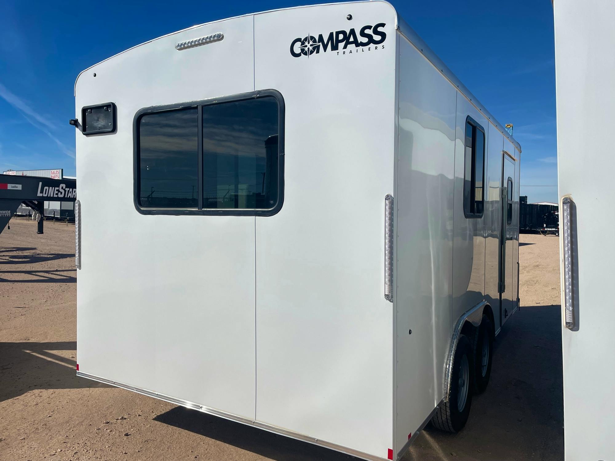 Compass 8.5'x16' Enclosed Office Trailer (CO) - Stock #80761 - Image 3 of 7