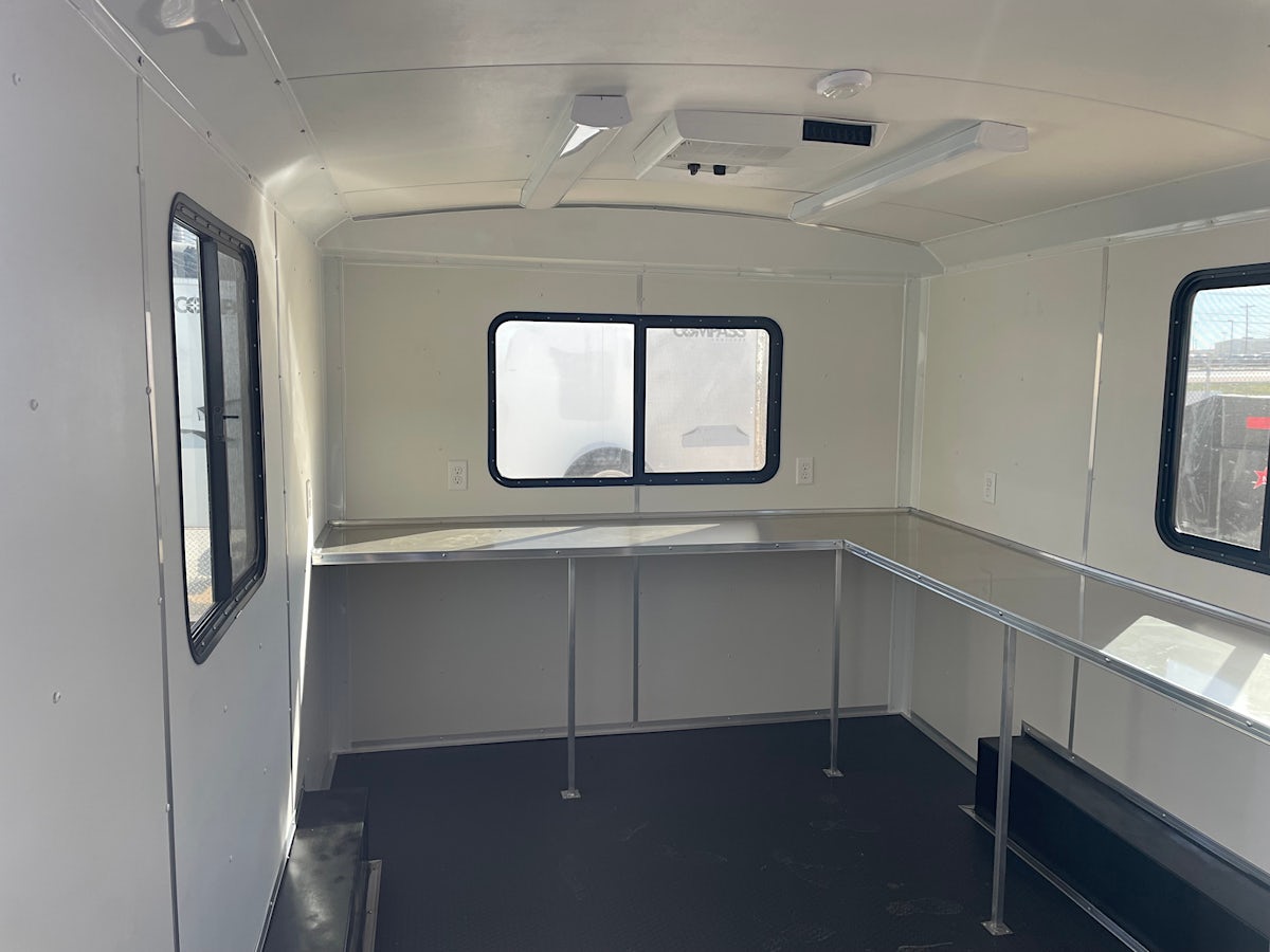 Compass 8.5'x16' Enclosed Office Trailer (CO) - Stock #80761 - Image 4 of 7 Compass 8.5'x16' Enclosed Office Trailer (CO) - Stock #80761 - Image 4 of 7