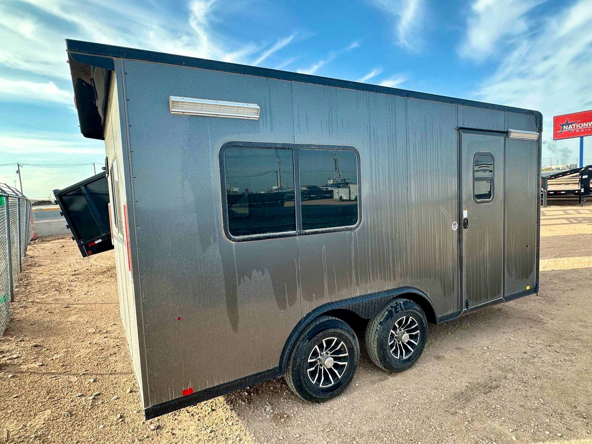 Compass 8.5'x16' Enclosed Office Trailer (CO) - Stock #80761 - Image 1 of 6