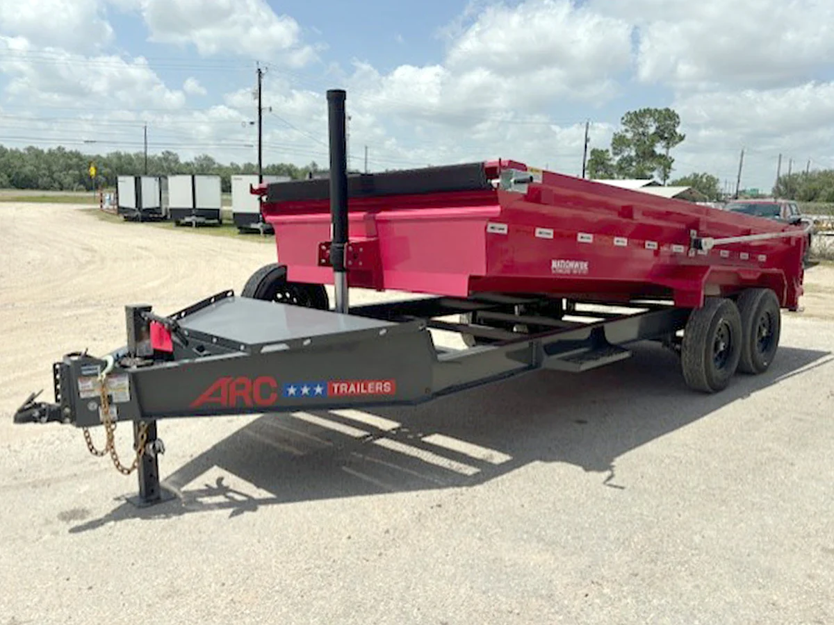 ARC Trailers 16'x83" Telescopic Dump Trailer w/ 2' Sides (BDT) - Stock #80796 - Image 1 of 7 ARC Trailers 16'x83" Telescopic Dump Trailer w/ 2' Sides (BDT) - Stock #80796 - Image 1 of 7