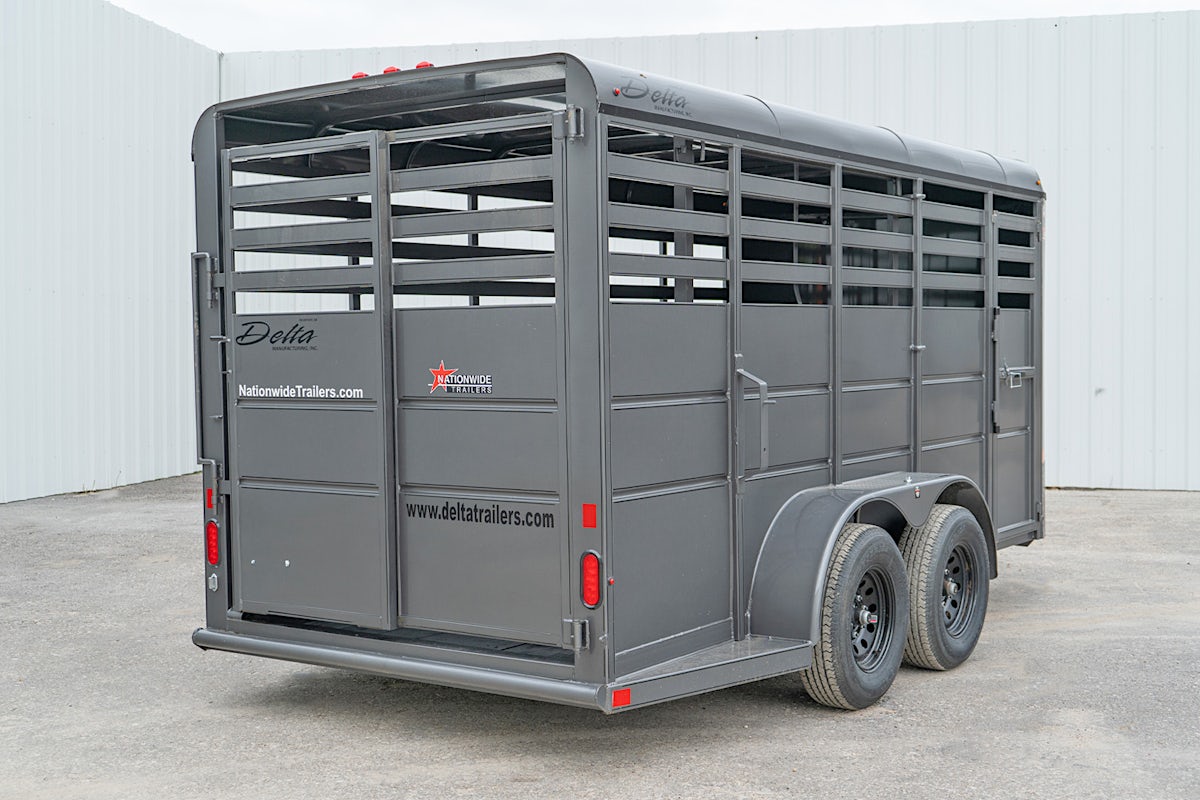 Delta 16' Livestock Trailer w/ Tandem Axle (RL) - Image 14