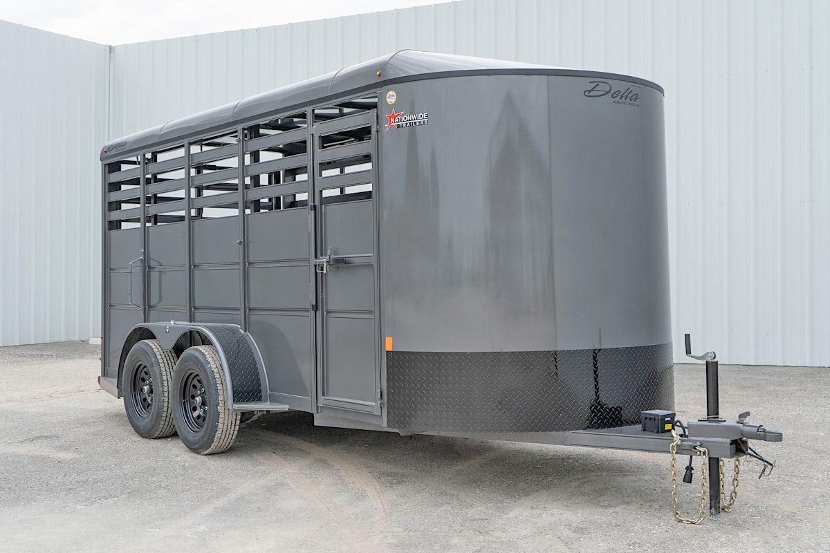 Delta 16' Livestock Trailer w/ Tandem Axle (RL) - Image 2