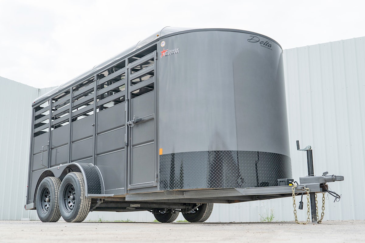 Delta 16' Livestock Trailer w/ Tandem Axle (RL) - Image 3
