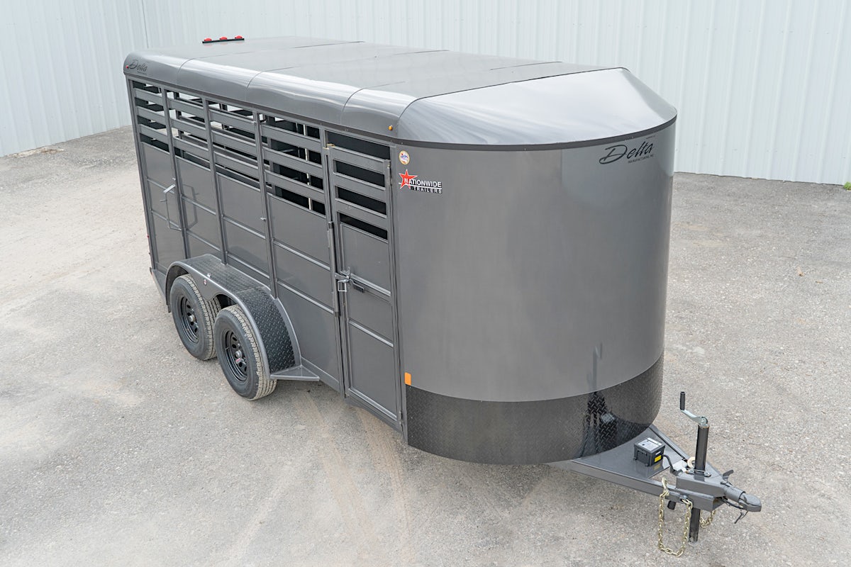 Delta 16' Livestock Trailer w/ Tandem Axle (RL) - Image 4