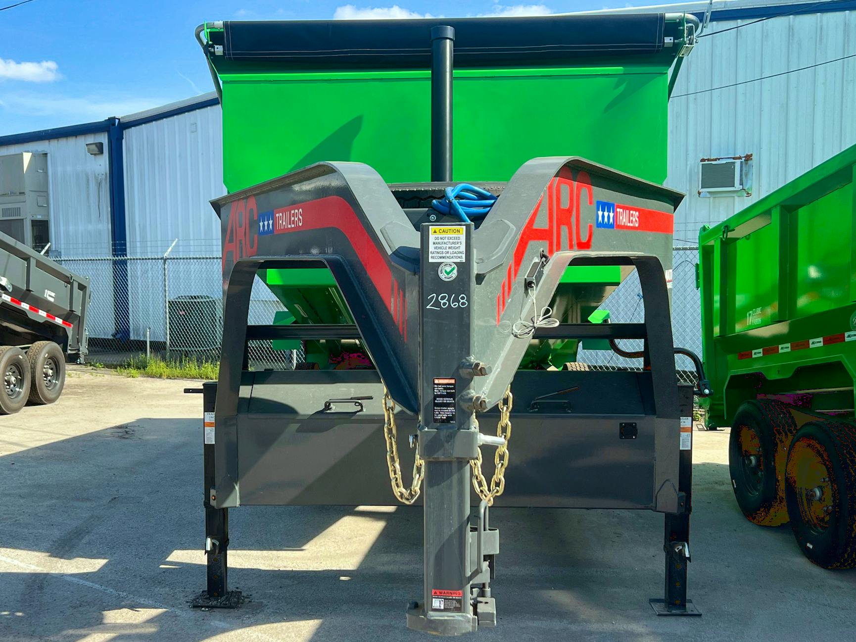 ARC Trailers 16'x83" Gooseneck Telescopic Dump Trailer w/ 4' Sides (GDT) - Stock #80895 - Image 5 of 5