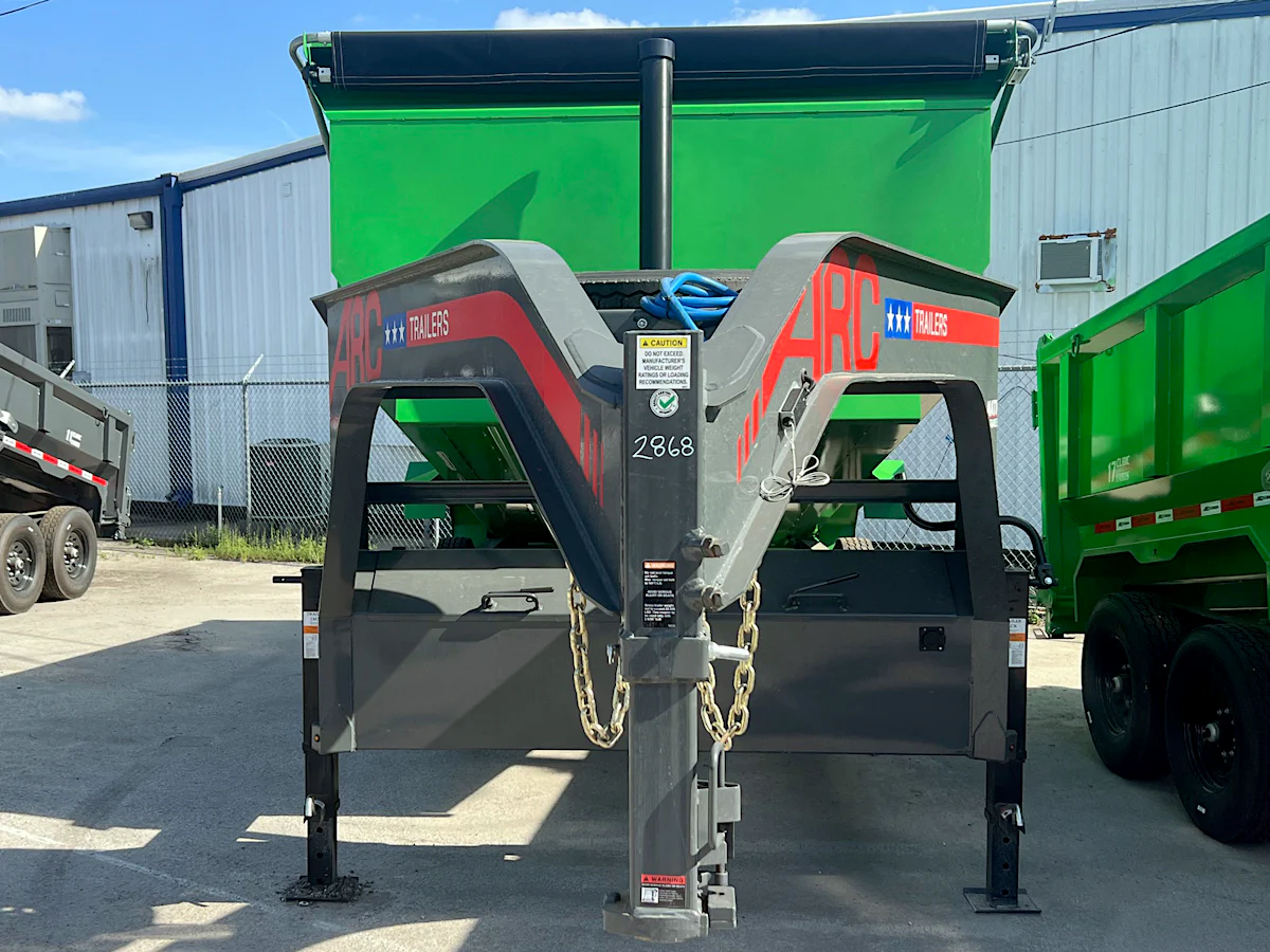 ARC Trailers 16'x83" Gooseneck Telescopic Dump Trailer w/ 4' Sides (GDT) - Stock #80895 - Image 5 of 5 ARC Trailers 16'x83" Gooseneck Telescopic Dump Trailer w/ 4' Sides (GDT) - Stock #80895 - Image 5 of 5