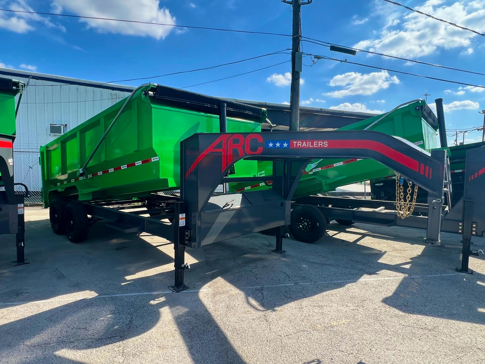 ARC Trailers 16'x83" Gooseneck Telescopic Dump Trailer w/ 4' Sides (GDT) - Stock #80895 - Image 3 of 5