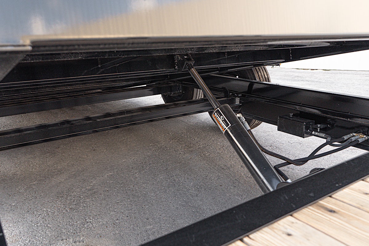 PJ Trailers 20'x82" 6" Channel Hydraulic Equipment Gravity Tilt Trailer (TJ) - Image 20