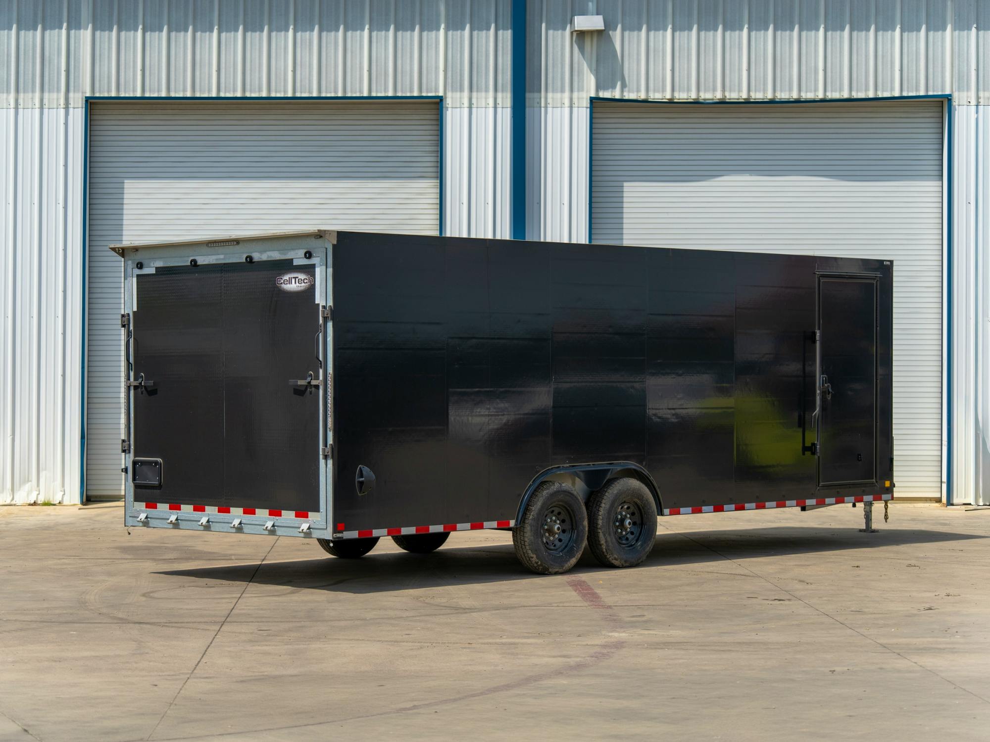 CellTech 8.5'x24' All-Steel Enclosed Cargo Trailer w/ Rear Ramp Door (C2) - Stock #80924 - Image 2 of 7