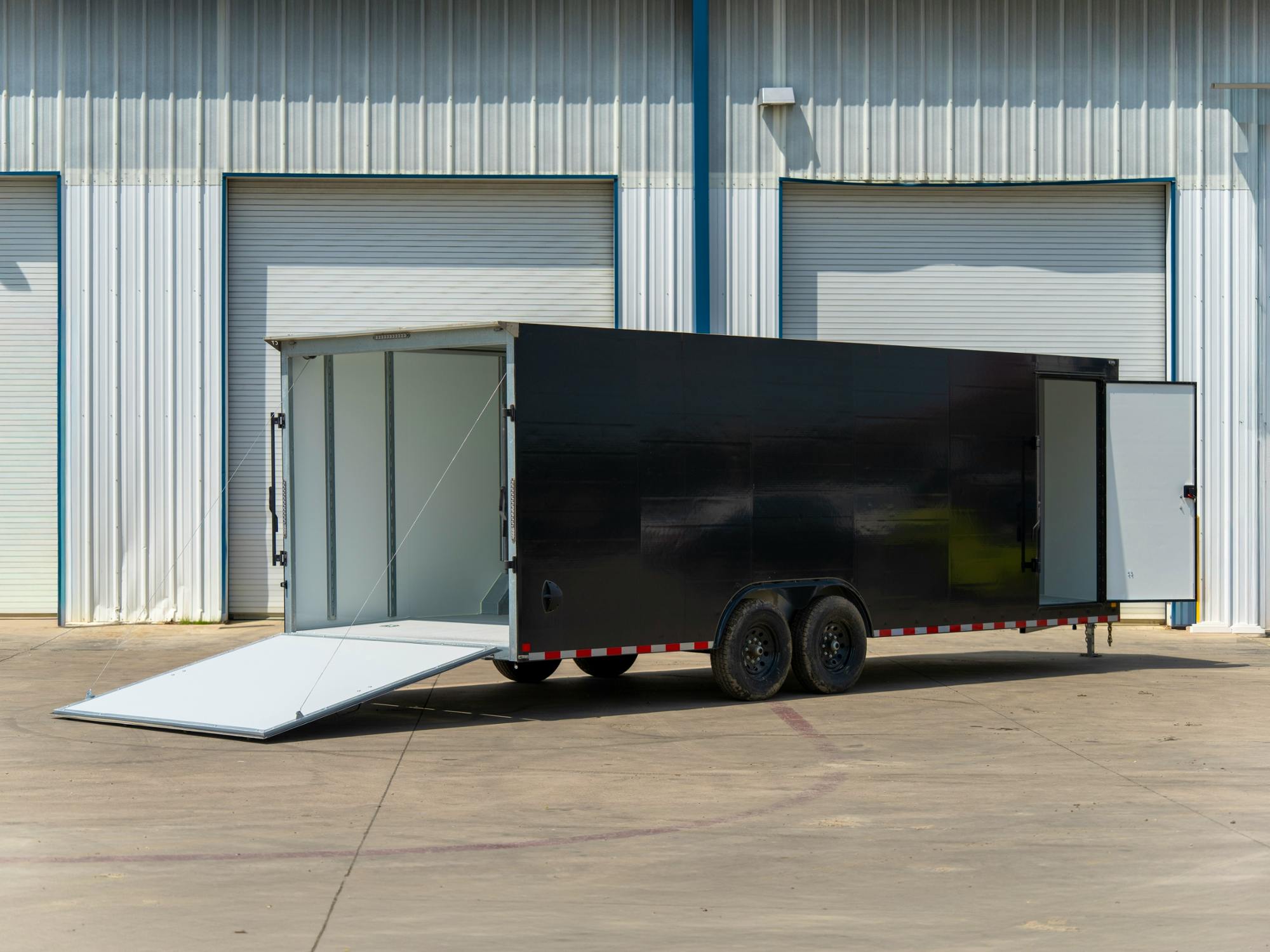 CellTech 8.5'x24' All-Steel Enclosed Cargo Trailer w/ Rear Ramp Door (C2) - Stock #80924 - Image 3 of 7