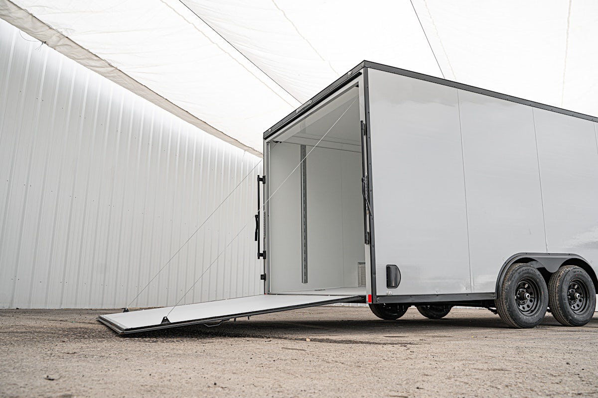 CellTech 8.5'x20' All-Steel Enclosed Cargo Trailer w/ Rear Ramp Door (C2) - Image 14