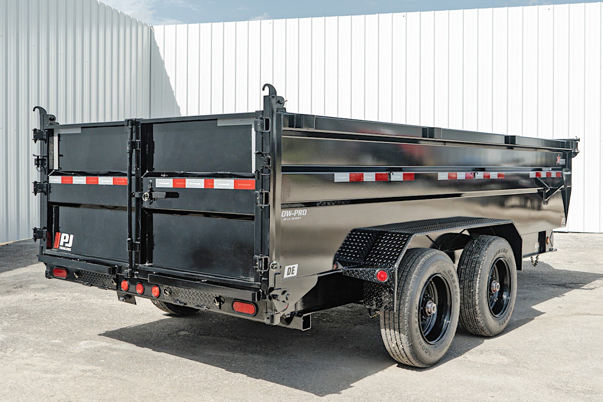 PJ Trailers 16'x83" HD Low Pro Dump Trailer w/ 3' Sides (DE) - Image 20