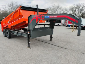 ARC Trailers 16'x83" Gooseneck Telescopic Dump Trailer w/ 3' Sides (GDT)