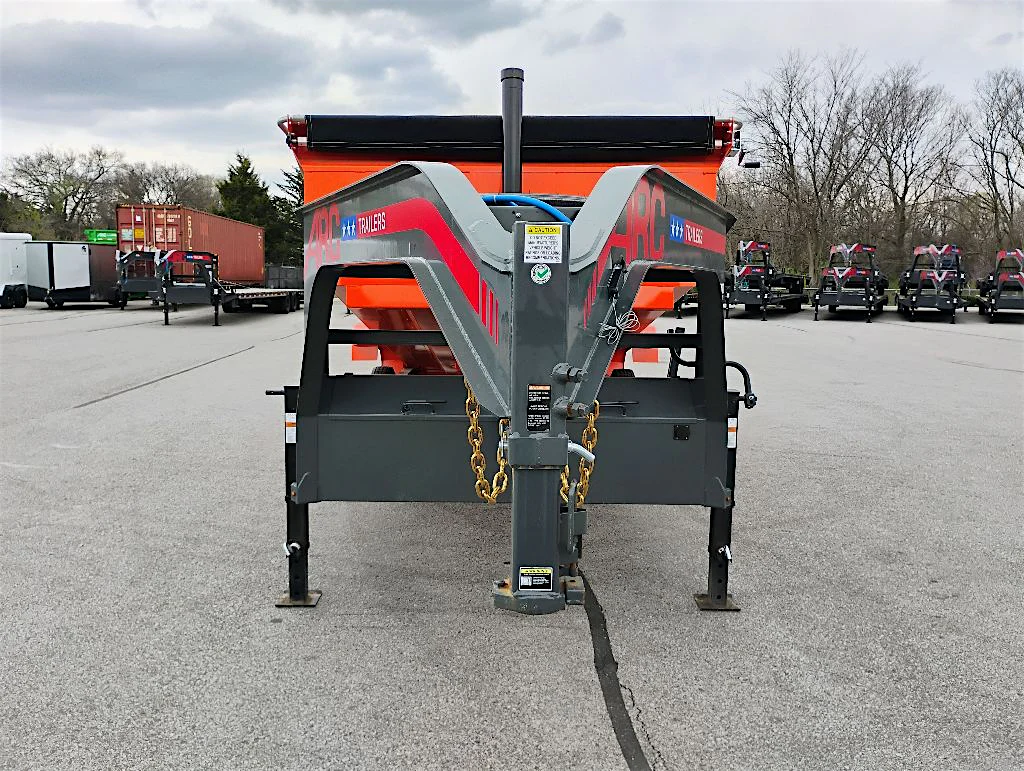 ARC Trailers 16'x83" Gooseneck Telescopic Dump Trailer w/ 3' Sides (GDT) - Stock #80935 - Image 4 of 8 ARC Trailers 16'x83" Gooseneck Telescopic Dump Trailer w/ 3' Sides (GDT) - Stock #80935 - Image 4 of 8