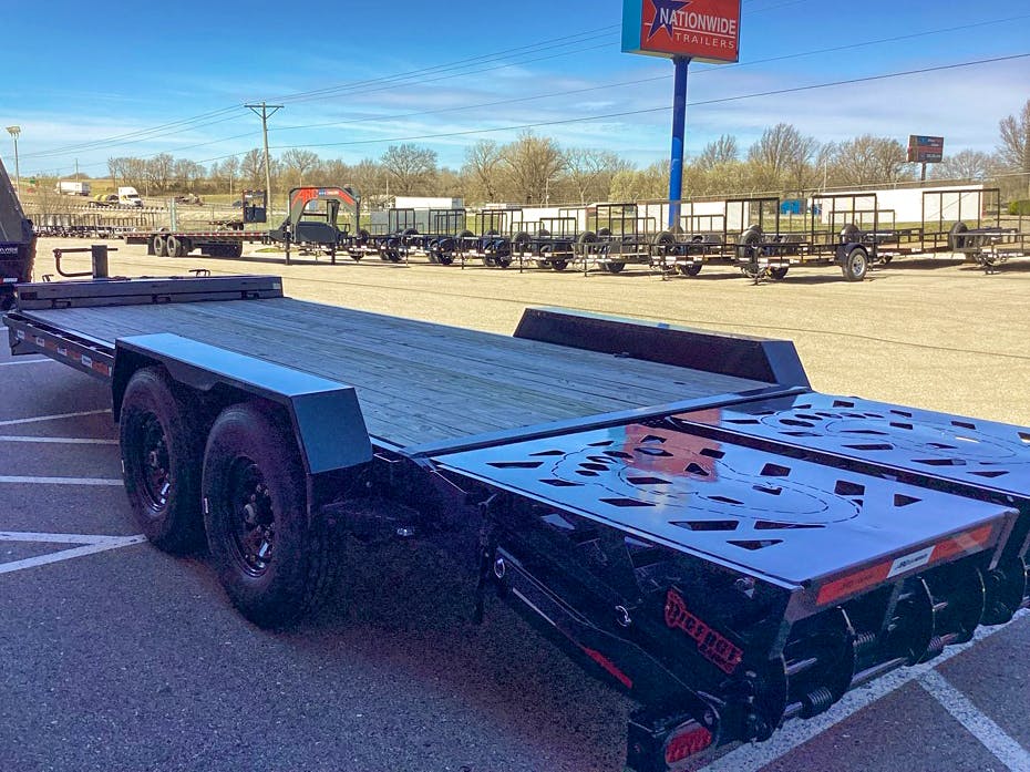 ARC Trailers 20'x83" HD Equipment Hauler w/ 4' Dovetail & Bigfoot Ramps (BEQ) - Stock #80937 - Image 3 of 5