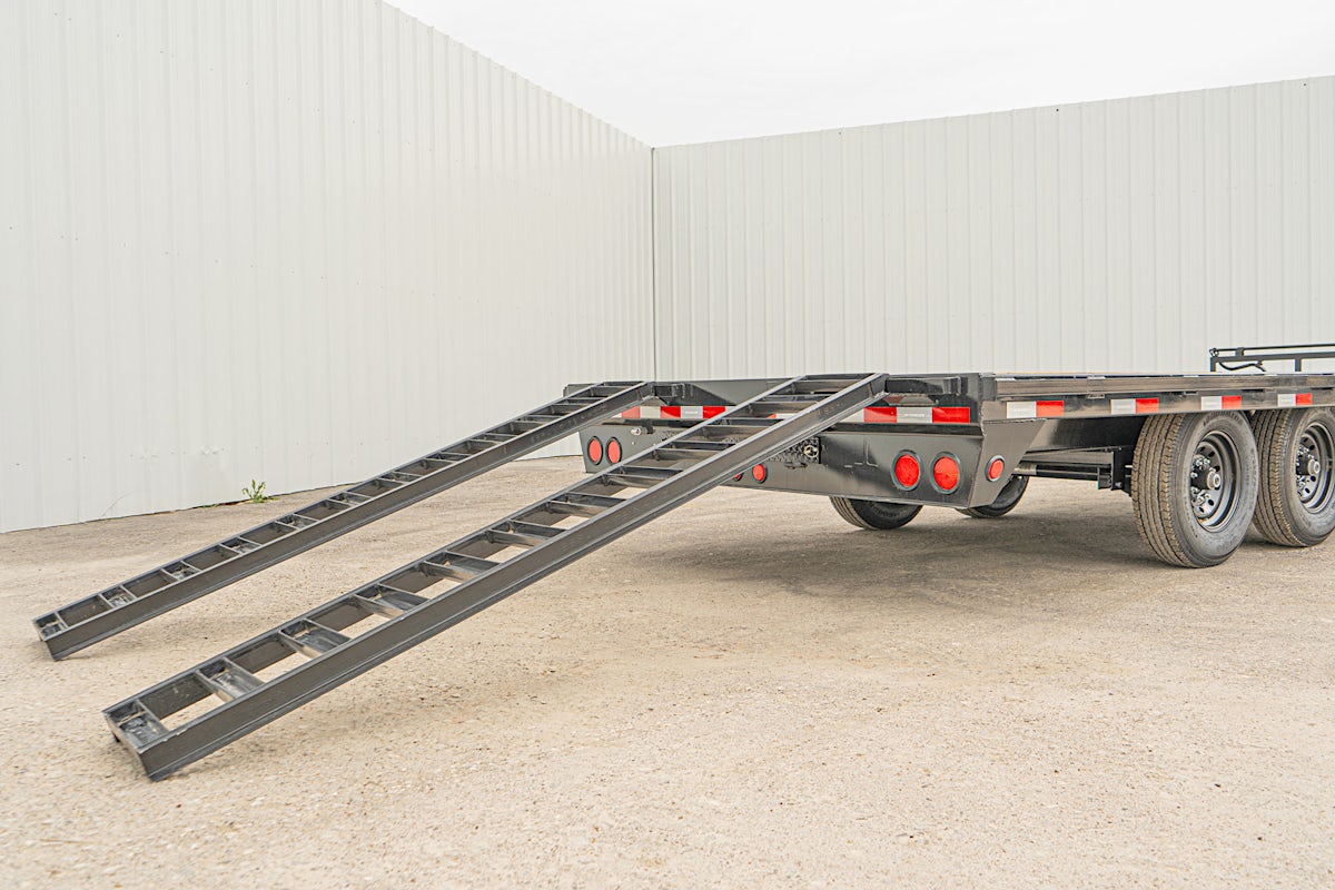 PJ Trailers 20'x102" 8" I-Beam Deckover Flatbed Trailer (F8) - Image 15