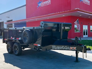 RawMaxx 14'x83" LPX Telescopic Dump Trailer (LPX)