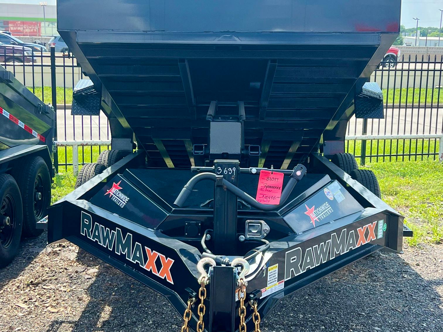RawMaxx 14'x83" LPX Telescopic Dump Trailer (LPX)