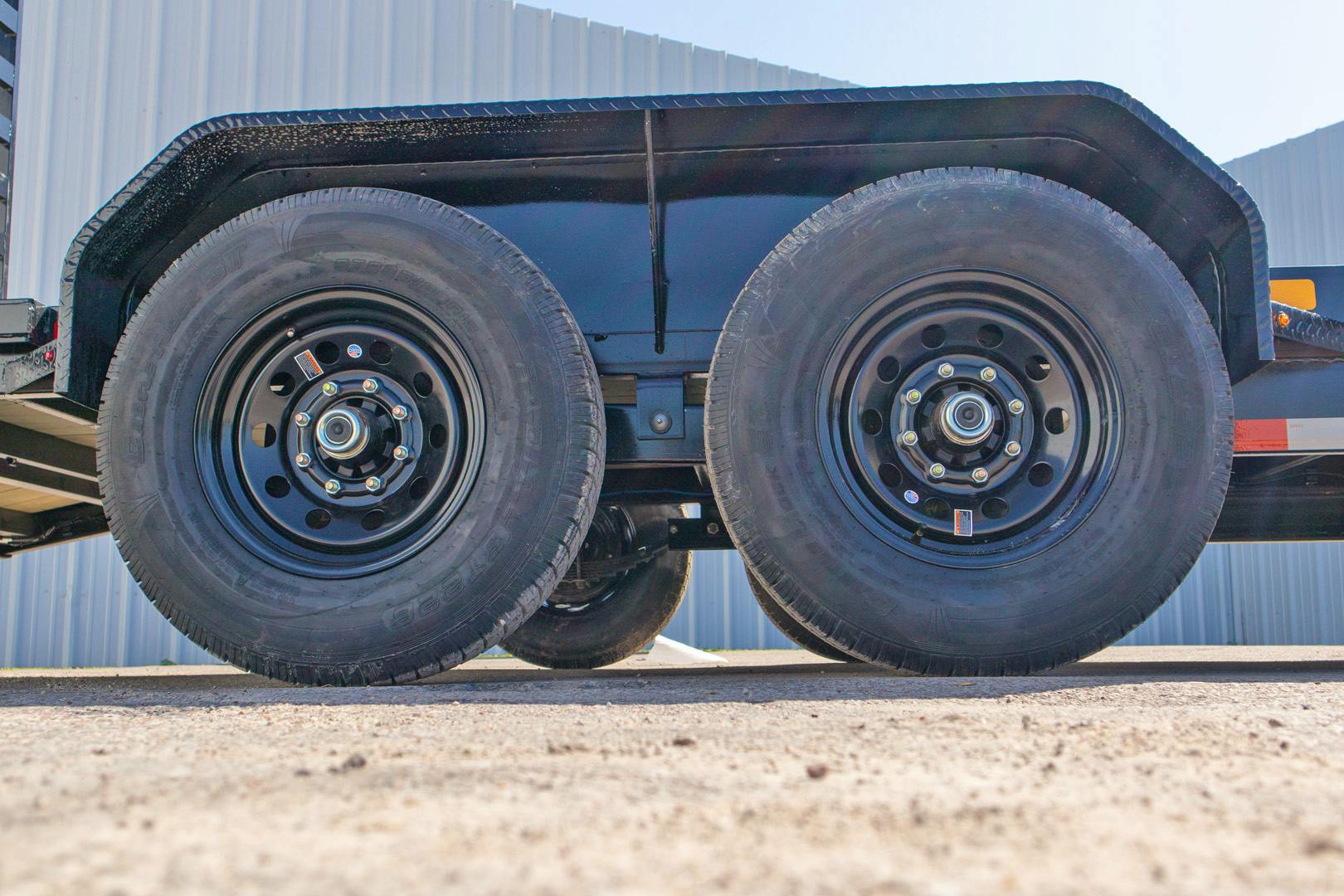 LoneStar 20'x83" Equipment Trailer w/ Stand-Up Ramps - Image 6