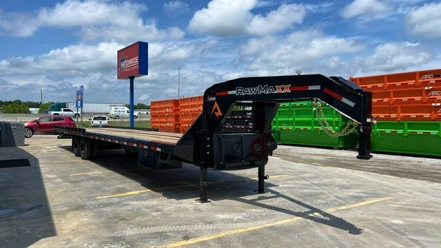 RawMaxx 40'x102" Tilt Shipping Container Trailer w/ Duals (TC) - Image 2