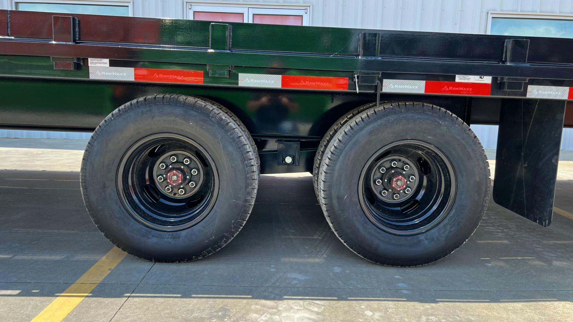 RawMaxx 40'x102" Tilt Shipping Container Trailer w/ Duals (TC) - Image 6