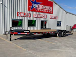 ARC Trailers 22'x83" HD Equipment Trailer w/ 4' Dovetail & Bigfoot Ramps (BEQ) Stock #81075 - Thumbnail 1