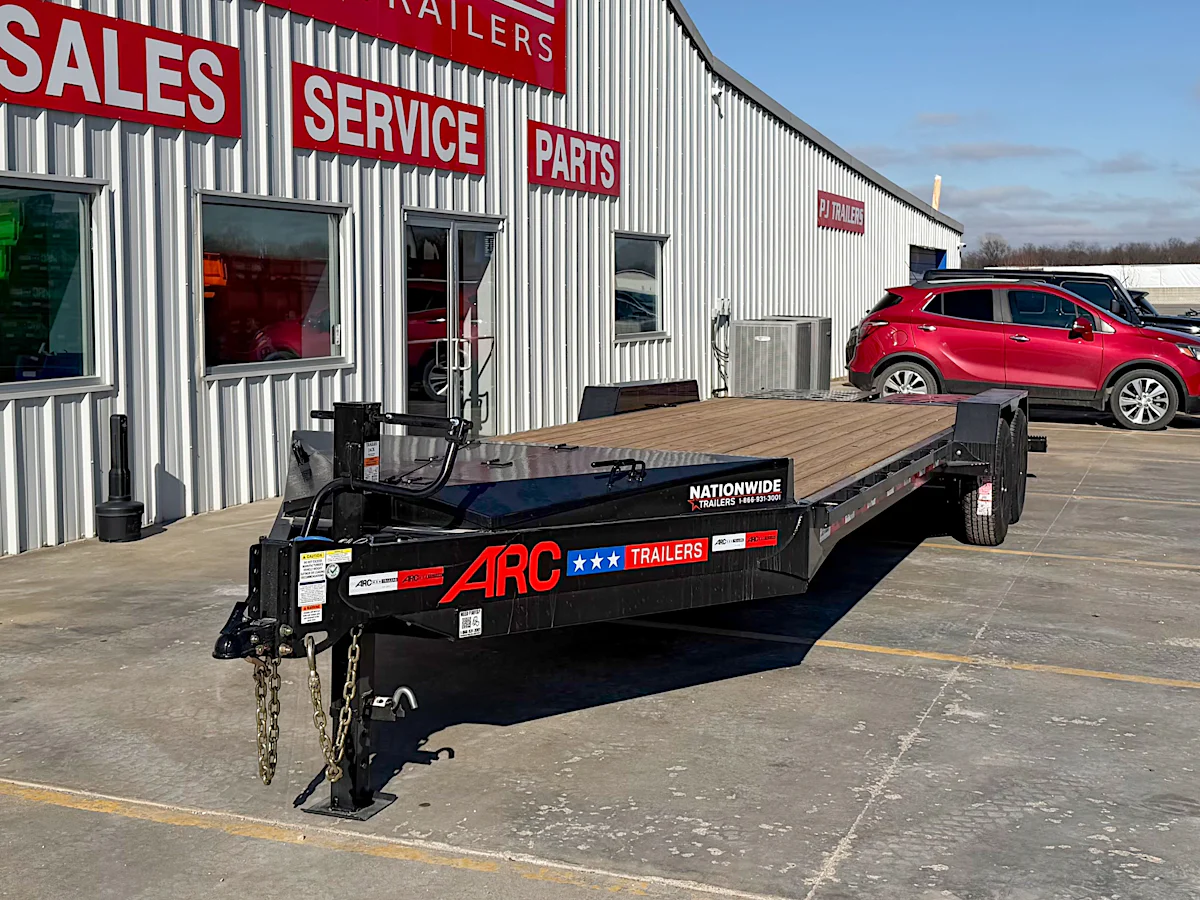 ARC Trailers 22'x83" HD Equipment Trailer w/ 4' Dovetail & Bigfoot Ramps (BEQ) - Stock #81075 - Image 8 of 8 ARC Trailers 22'x83" HD Equipment Trailer w/ 4' Dovetail & Bigfoot Ramps (BEQ) - Stock #81075 - Image 8 of 8