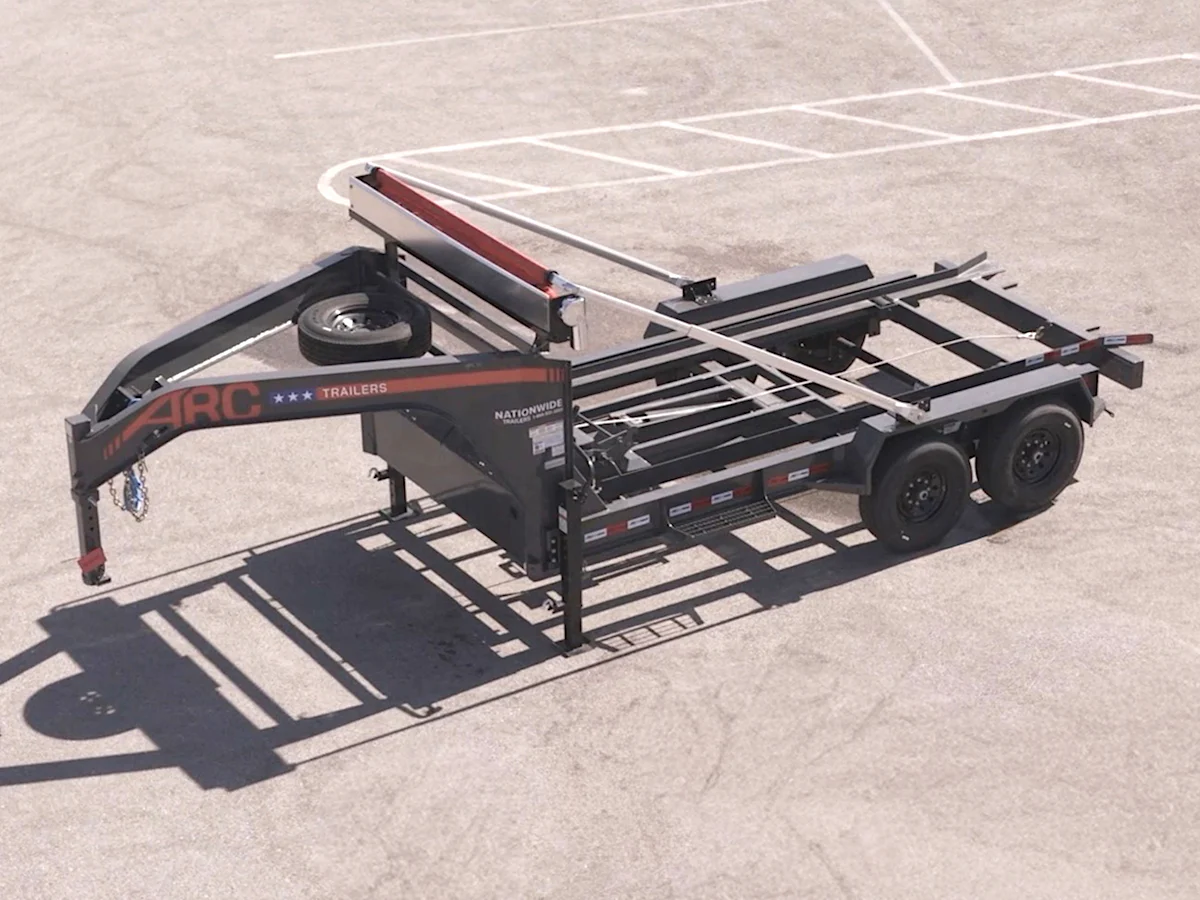 ARC Trailers 14' 14K Roll Off Dump Trailer (GRD) - Stock #81084 - Image 4 of 12 ARC Trailers 14' 14K Roll Off Dump Trailer (GRD) - Stock #81084 - Image 4 of 12