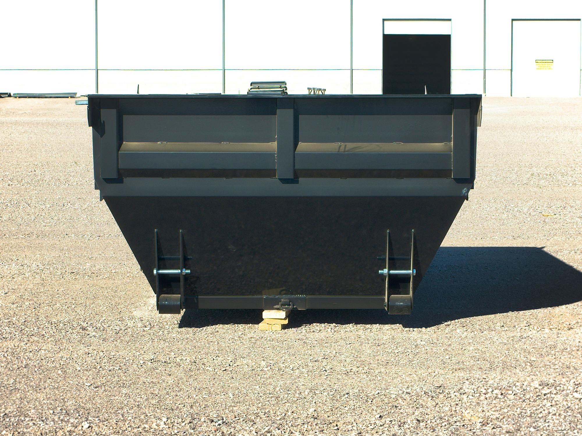 ARC Trailers 14' 14YD Steel Dumpster Bin w/ 4' Sides - Stock #81174 - Image 3 of 9