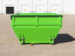 ARC Trailers 14' 14YD Steel Dumpster Bin w/ 4' Sides Stock #81273 - 4 more images