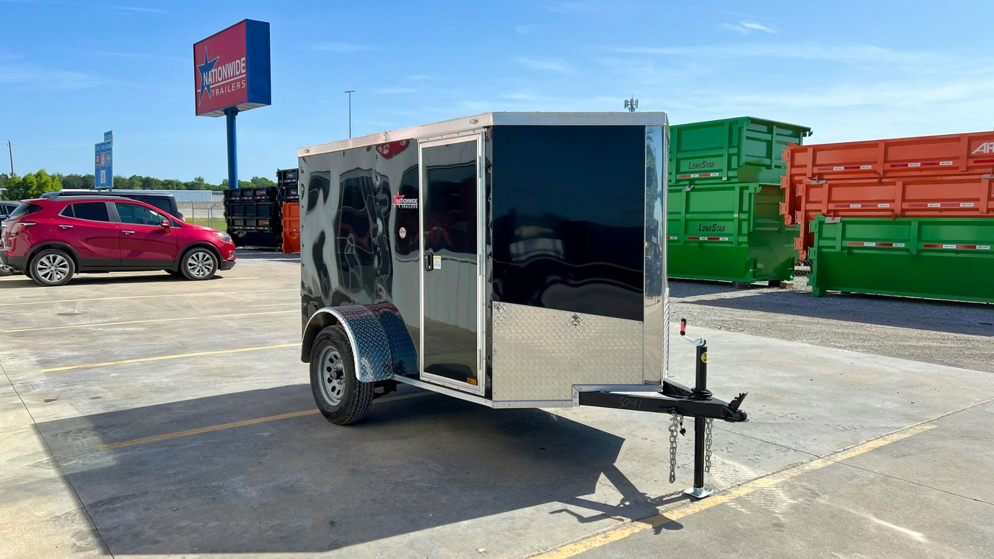 Spartan 5'x8' Enclosed Cargo w/Single Axle (E6) - Stock #81314 - Image 2 of 7