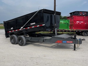 ARC Trailers 14'x83" Telescopic Dump Trailer w/ 4' Sides (BDT)