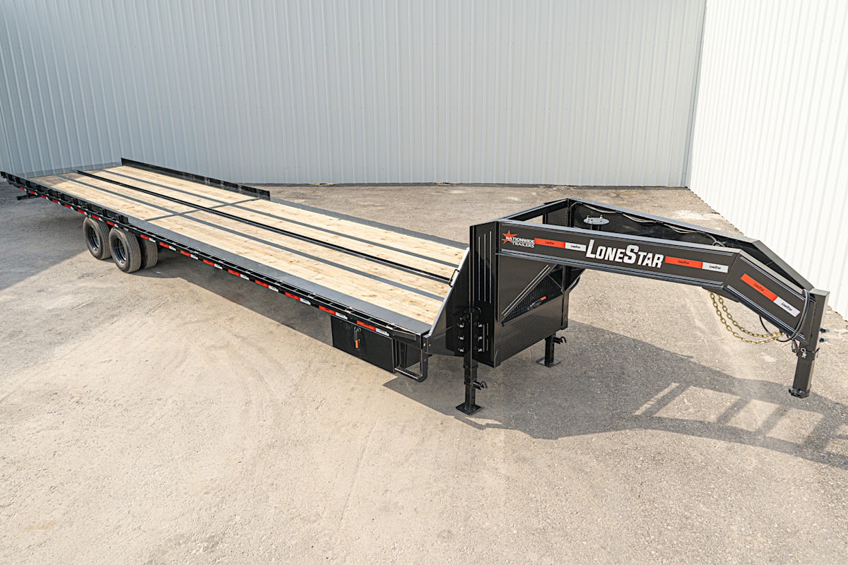 LoneStar 40'x102" Tilt Shipping Container Trailer w/ Duals (TC) - Image 8