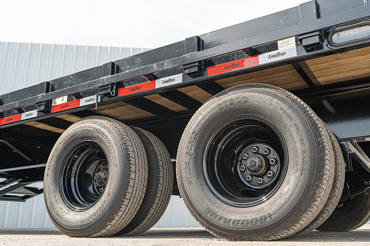 LoneStar 40'x102" Tilt Shipping Container Trailer w/ Duals (TC) - Image 22
