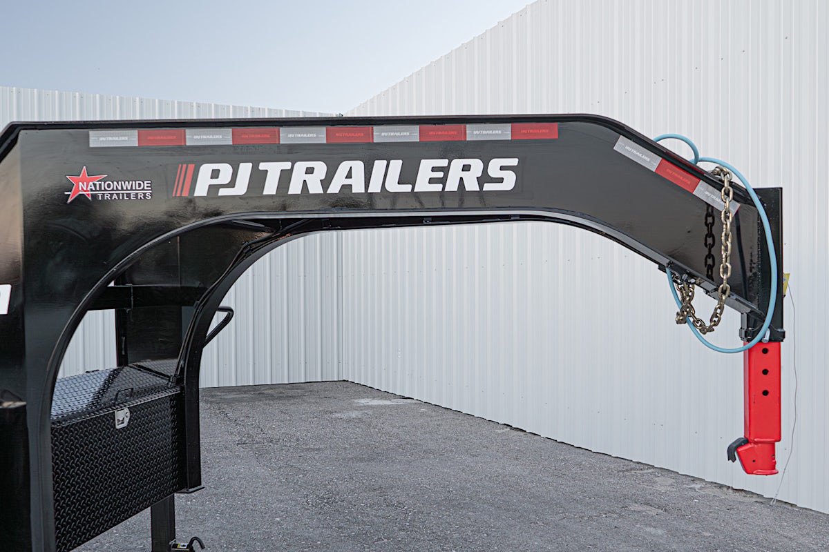 PJ Trailers 40'x102" Gooseneck Low Pro Flatbed Trailer w/ Duals (LD) - Image 6