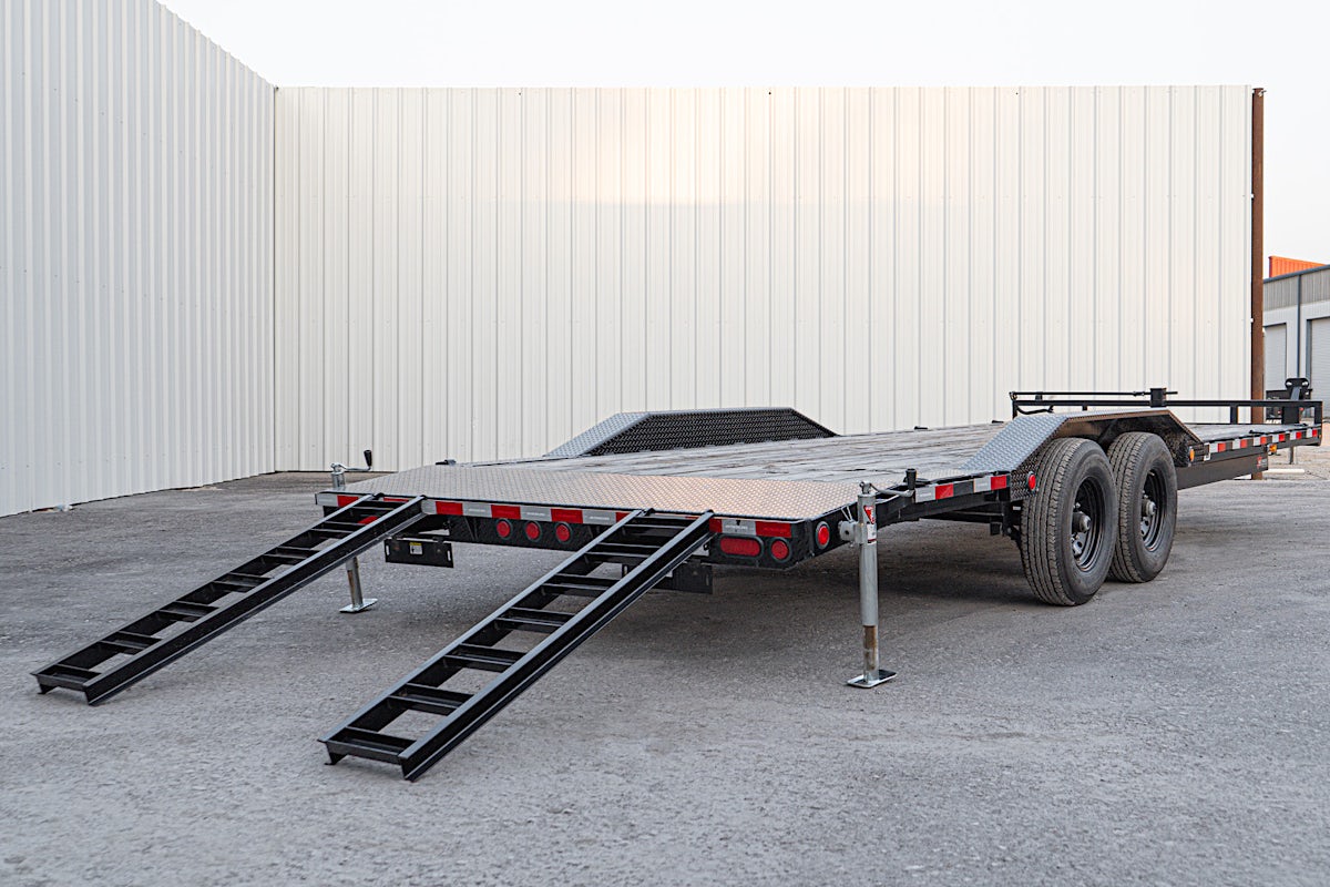 PJ Trailers 24'x102" 6" Channel Super-Wide Equipment Trailer (B6) - Image 17