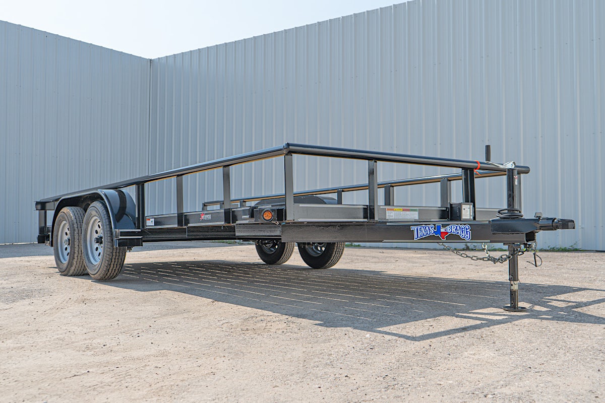 Texas Bragg 16'x77" Utility Trailer (U2) - Image 2