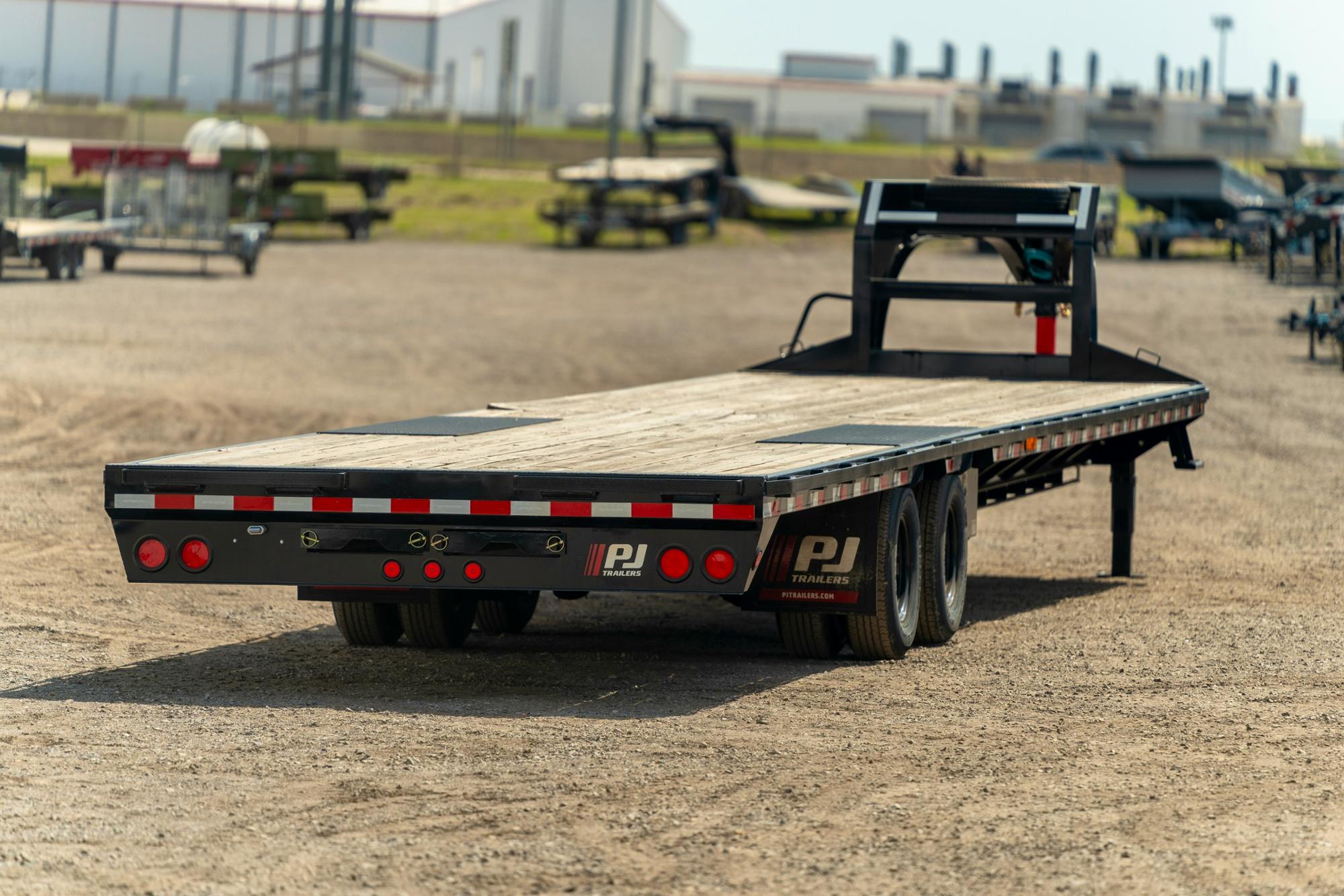 PJ Trailers 40'x102" Low-Pro Flatbed w/ Duals (FD) - Stock #81622 - Image 2 of 2