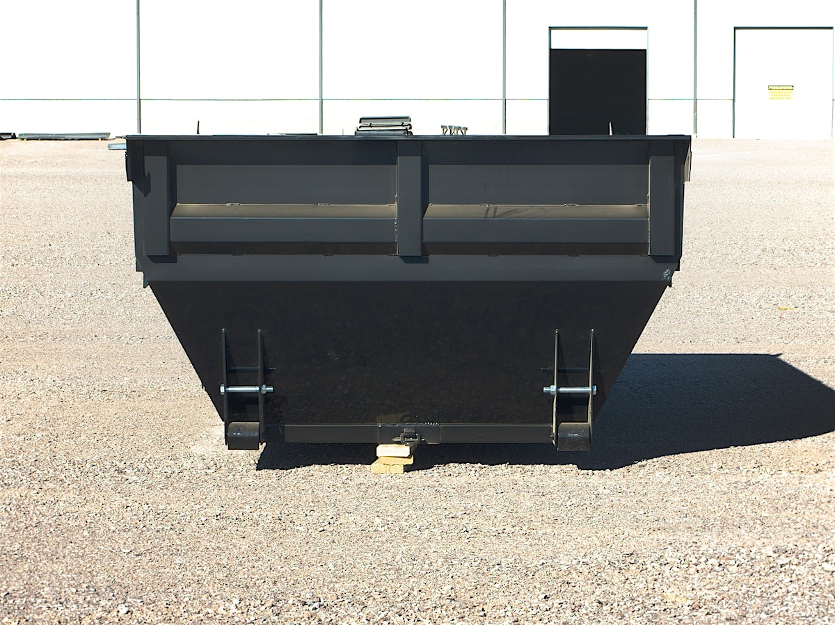 ARC Trailers 14' 14YD Steel Dumpster Bin w/ 4' Sides - Stock #81636 - Image 3 of 9 ARC Trailers 14' 14YD Steel Dumpster Bin w/ 4' Sides - Stock #81636 - Image 3 of 9